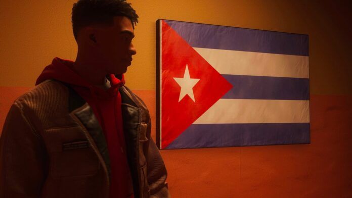 marvel's spider-man 2 miles morales cuban flag insomniac games playstation 5 ps5 sony