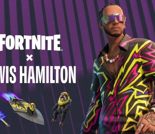 Fortnite Lewis Hamilton Roscoe Icon Series