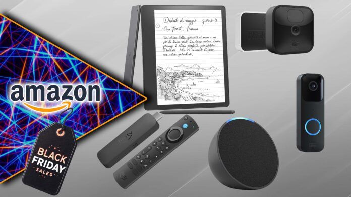 Offerte Amazon Black Friday Echo Kindle Fire TV Echo Blink