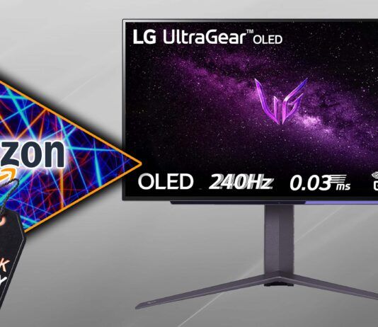 Offerte Amazon Black Friday Monitor Gaming OLED LG UltraGear 27GR95QE