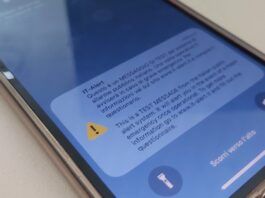 it alert messaggio smartphone iphone protezione civile