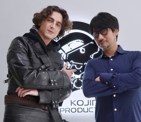 timothée chalamet hideo kojima productions wonka