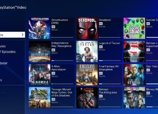 PlayStation Store Film Discovery
