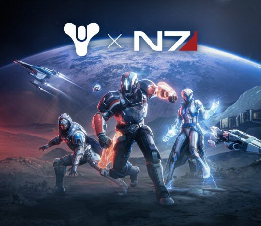 Destiny 2 x Mass Effect collaborazione Bungie BioWare Electronic Arts