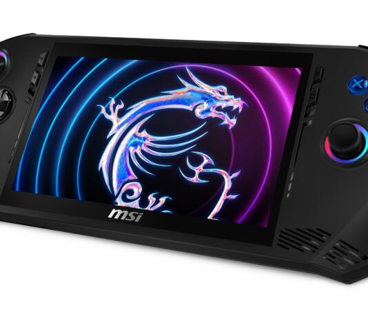 MSI Claw handheld console portatile CES 2024