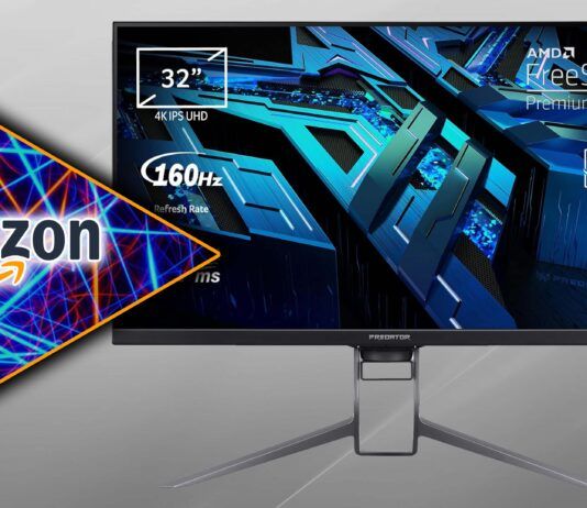 Offerte Amazon Monitor Gaming Acer Predator 4K 160Hz