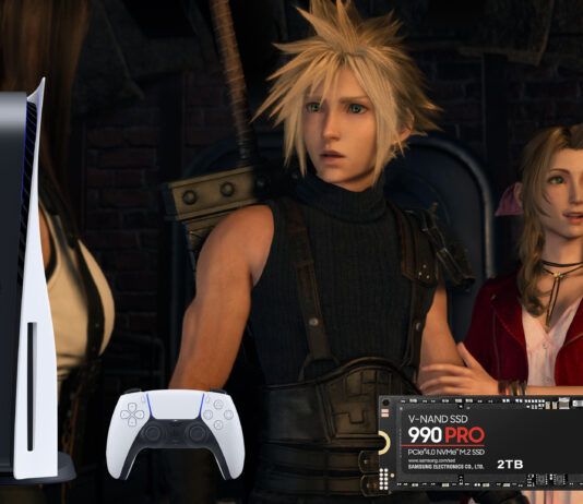 PlayStation 5 SSD Final Fantasy 7 Rebirth