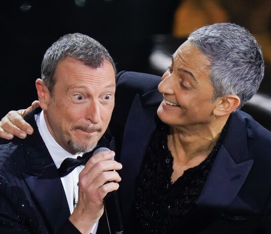 Sanremo 2024 Fiorello e Amadeus