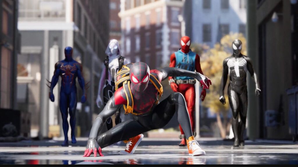 marvel's spider-man 2 insomniac games playstation 5 ps5 sony interactive entertainment spider-man: the great web