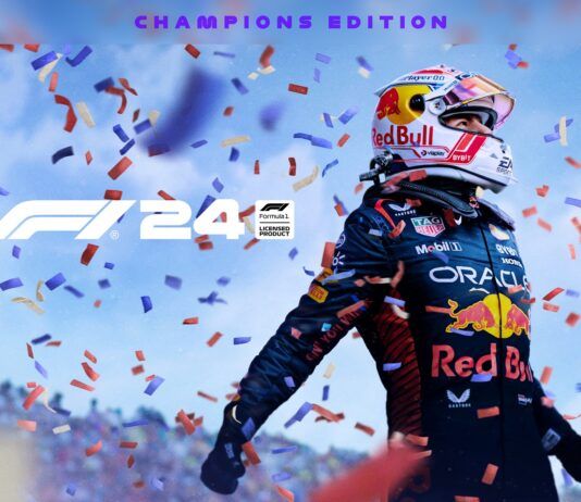 EA SPORTS F1 24 Champions Edition Max Verstappen Red Bull Cover Art