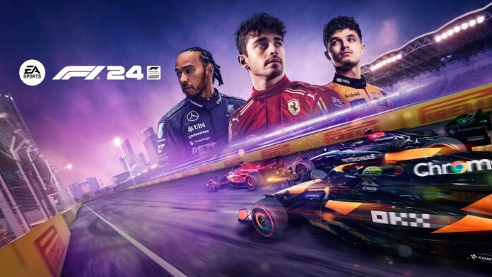 EA SPORTS F1 24 trailer cover art