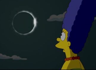 eclissi solare marge simpson