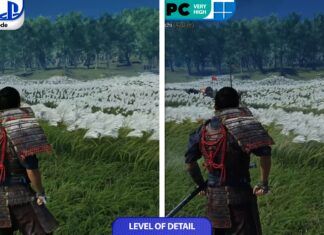 Ghost of Tsushima Director's Cut PC vs PS5 comparison