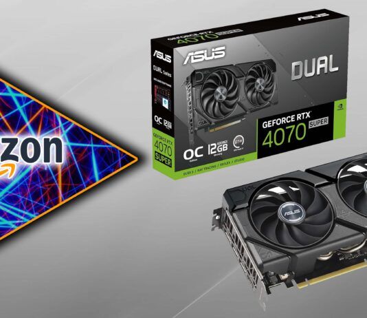 Offerte Amazon scheda video ASUS RTX 4070 Super