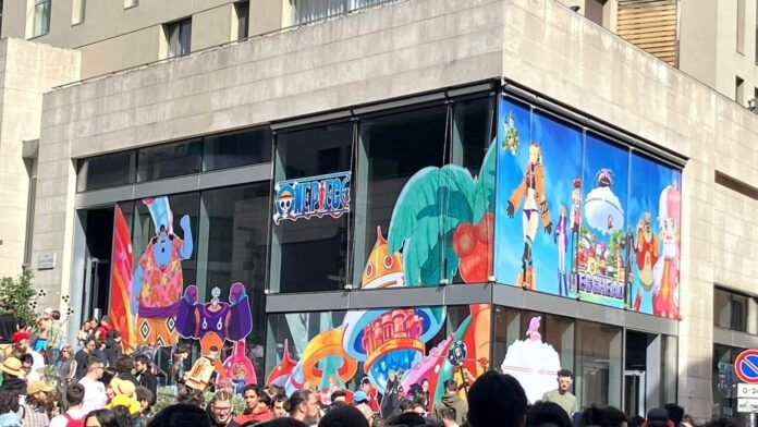 One Piece negozio pop-up Milano Toei Animation Crunchyroll Ultra-Pop