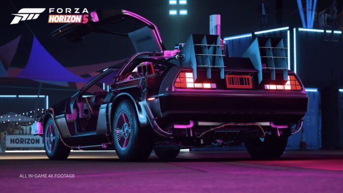 Forza Horizon 5 Universal Icons Car Pack DeLorean DMC12 Ritorno al Futuro