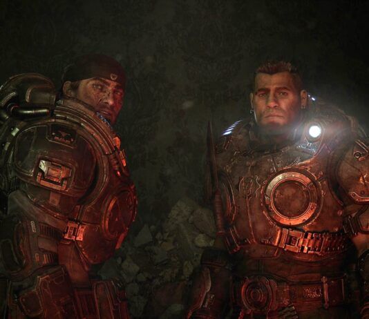 Gears of War E-Day screenshot Dom e Marcus