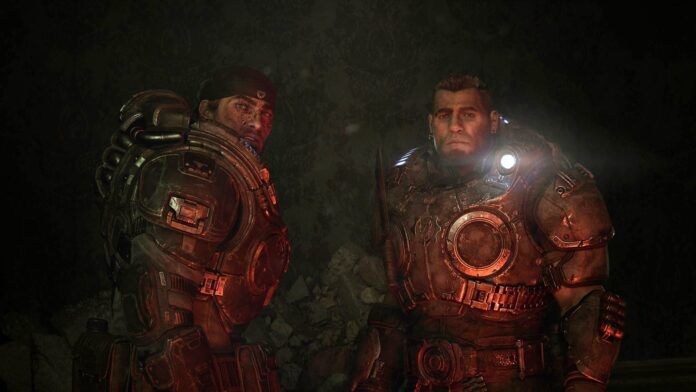 Gears of War E-Day screenshot Dom e Marcus