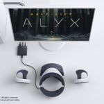 PlayStation VR2 PC adattatore Half-Life Alyx