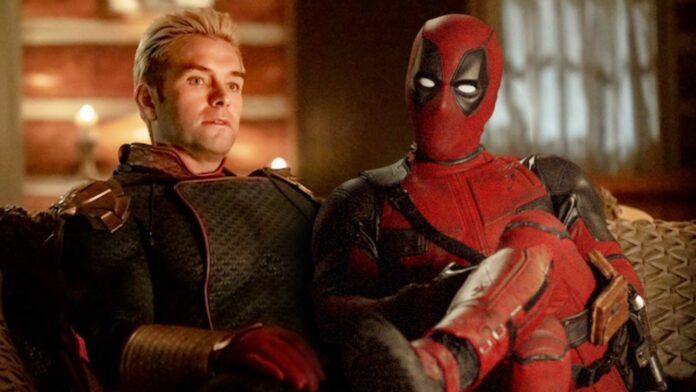 Deadpool e Homelander in The Boys crossover fan made