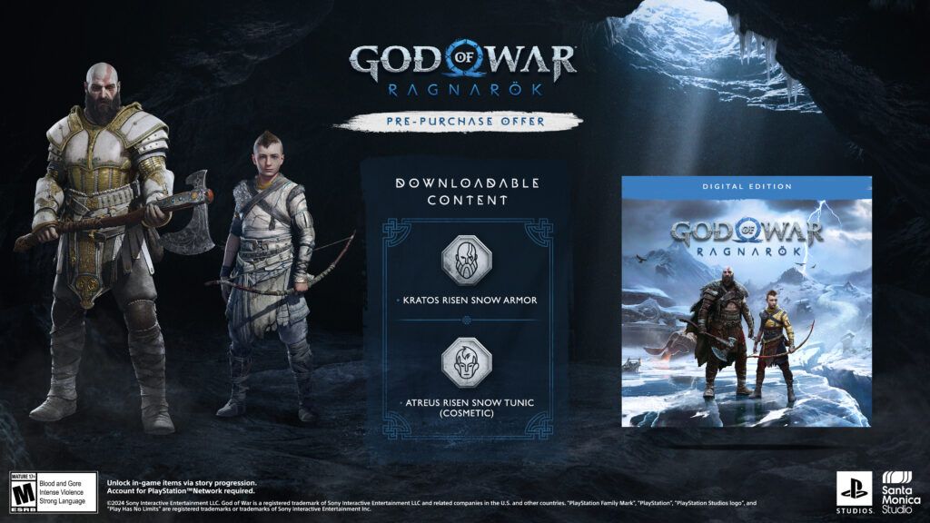 God of War Ragnarok PC bonus preorder