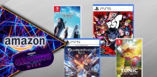 Offerte Amazon Gaming Week Giochi PS5 Nintendo Switch