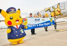 all nippon airways pokémon jet pikachu