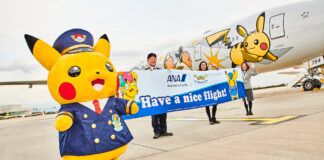 all nippon airways pokémon jet pikachu