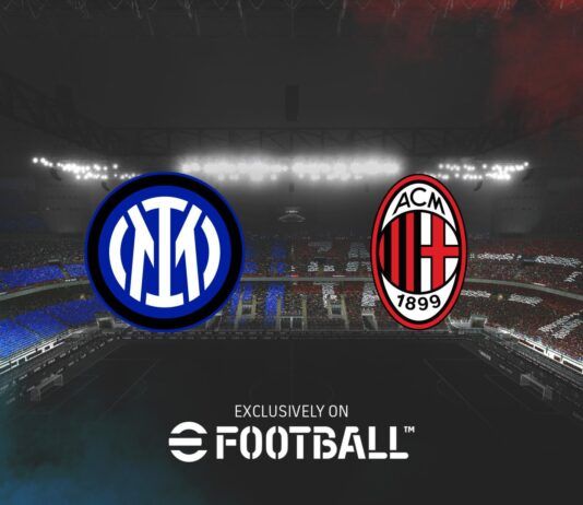 eFootball Milan Inter esclusiva