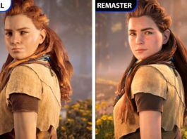 horizon zero dawn remastered vs original comparativa