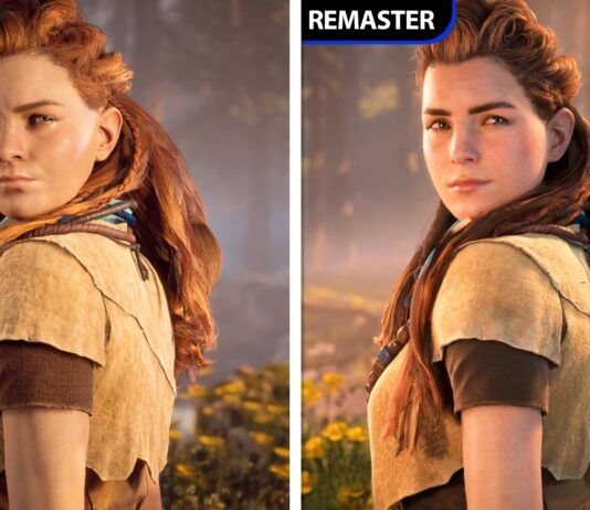 horizon zero dawn remastered vs original comparativa