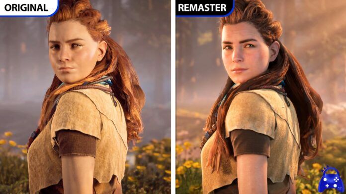 horizon zero dawn remastered vs original comparativa