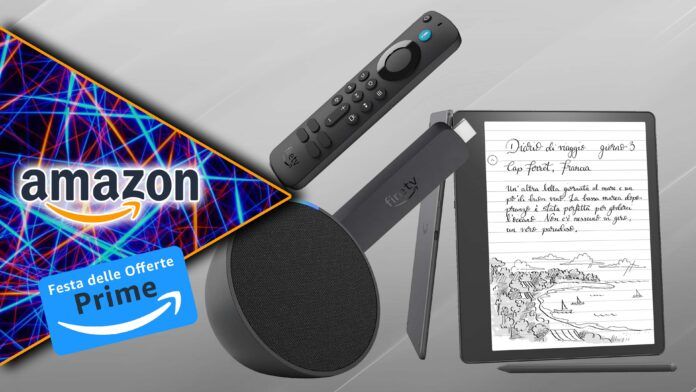 Festa delle Offerte Amazon Prime Ottobre 2024 Fire TV Alexa Echo Kindle