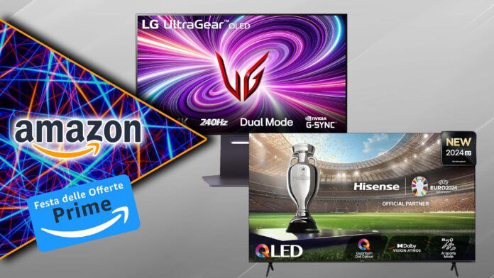 Festa delle Offerte Amazon Prime Ottobre 2024 Monitor TV PlayStation 5 PS5 Pro