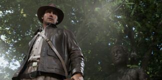 Indiana Jones e l'Antico Cerchio - Indy con frusta tempio Sukhotai