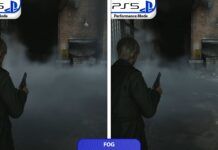 Silent Hill 2 Remake PS5 Qualità vs Prestazioni nebbia volumetrica