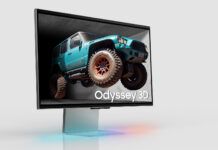 Monitor 3D Samsung Odyssey G90XF